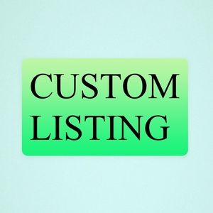 Custom listing, don’t buy
